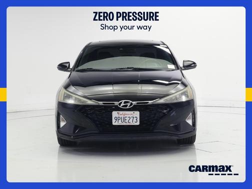 Black 2019 Hyundai ELANTRA Sport