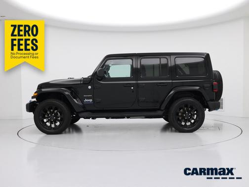 Black 2024 Jeep Wrangler 4xe Sahara