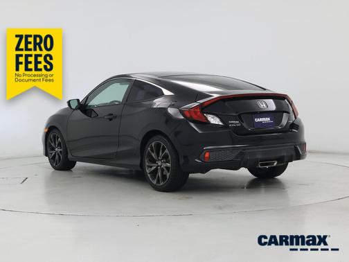 Black 2019 Honda Civic Sport