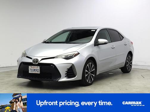 Silver 2017 Toyota Corolla SE