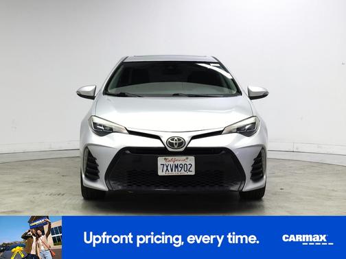 Silver 2017 Toyota Corolla SE