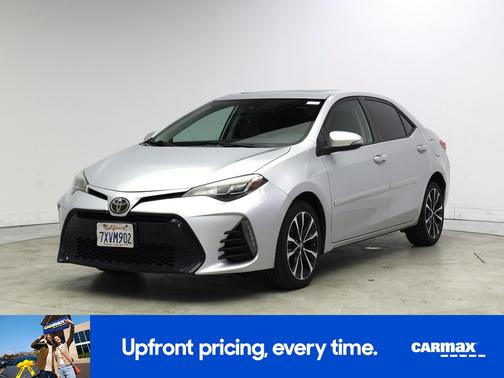 Silver 2017 Toyota Corolla SE