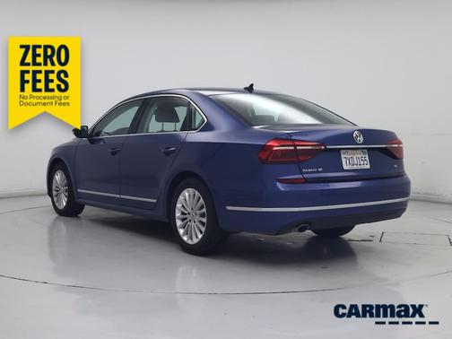 Blue 2017 Volkswagen Passat SE
