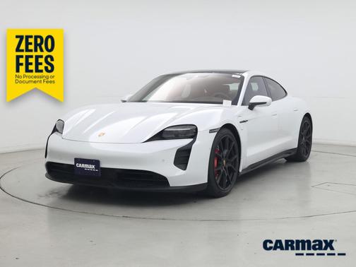 White 2023 Porsche Taycan GTS