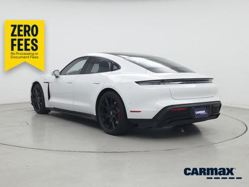 White 2023 Porsche Taycan GTS