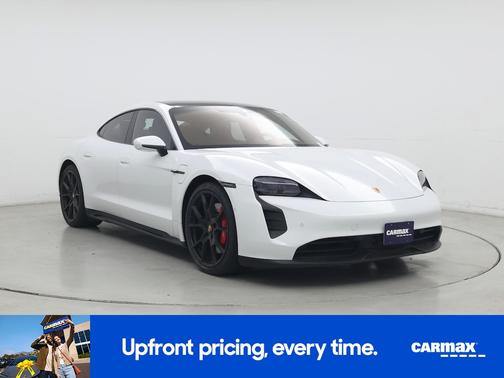 White 2023 Porsche Taycan GTS