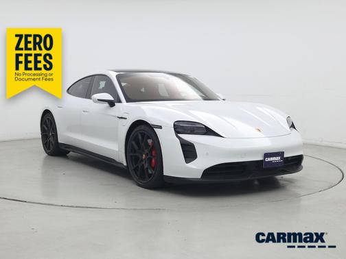 White 2023 Porsche Taycan GTS