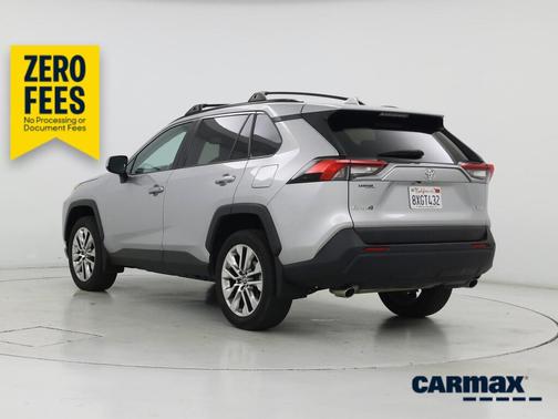 Silver 2021 Toyota RAV4 XLE Premium
