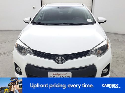 White 2016 Toyota Corolla S