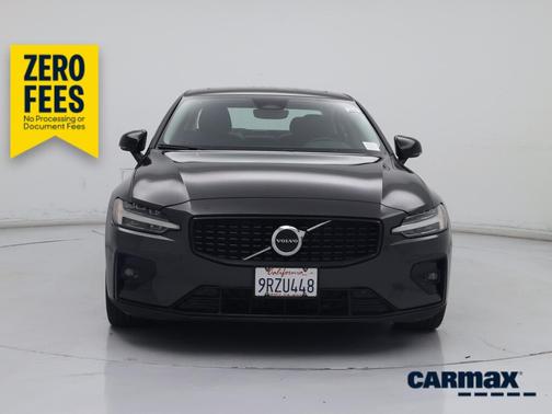 Black 2024 Volvo S60 B5 Core Dark Theme