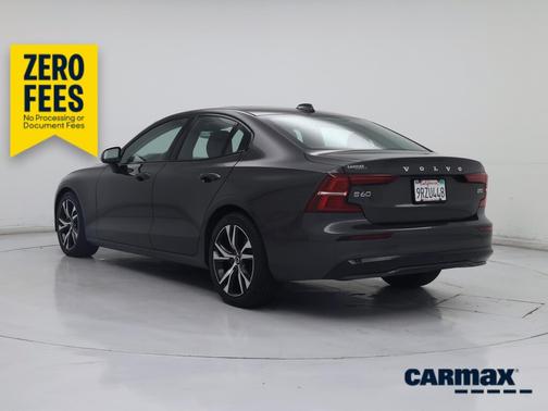 Black 2024 Volvo S60 B5 Core Dark Theme