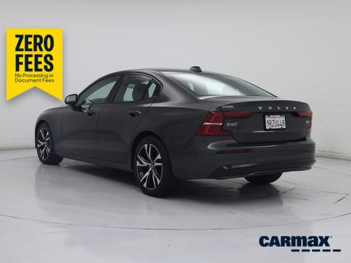 Black 2024 Volvo S60 B5 Core Dark Theme