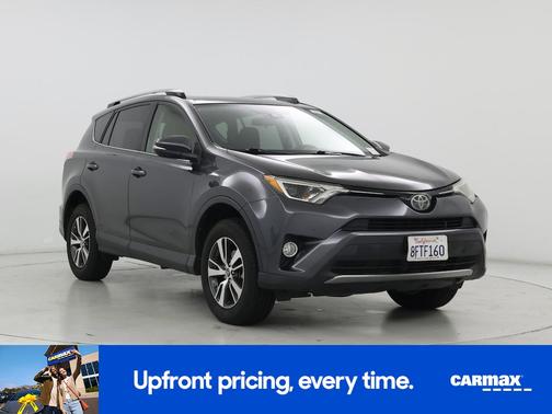 Gray 2018 Toyota RAV4 XLE