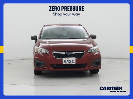 Red 2017 Subaru Impreza