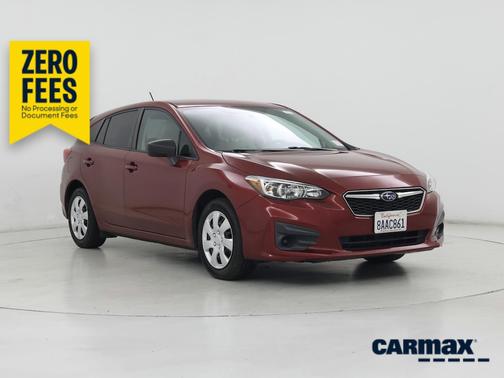 Red 2017 Subaru Impreza