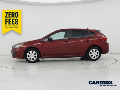 Red 2017 Subaru Impreza