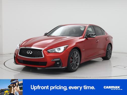 Red 2019 INFINITI Q50 Red Sport 400