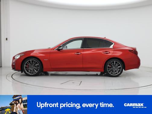 Red 2019 INFINITI Q50 Red Sport 400