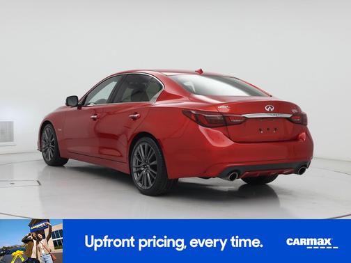 Red 2019 INFINITI Q50 Red Sport 400