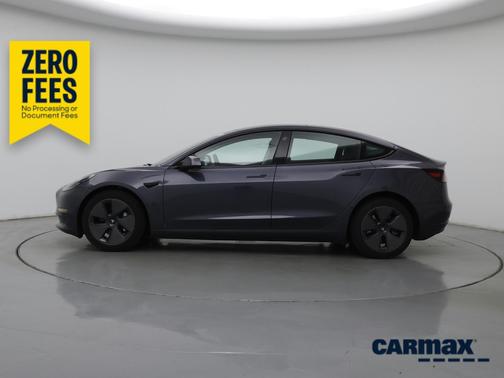 Gray 2023 Tesla Model 3
