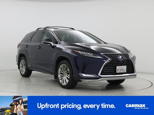 Blue 2021 Lexus RX 450h L Luxury