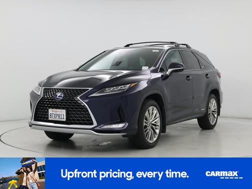 Blue 2021 Lexus RX 450h L Luxury