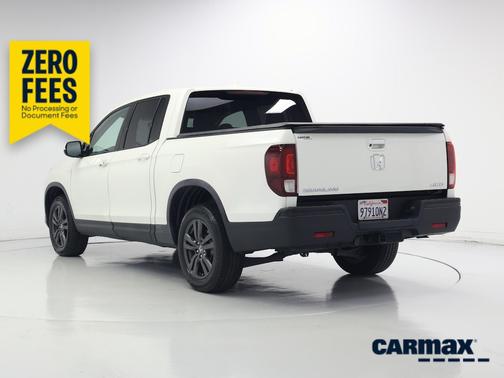 White 2018 Honda Ridgeline Sport