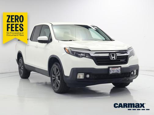 White 2018 Honda Ridgeline Sport
