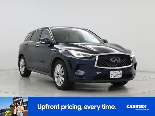 Blue 2019 INFINITI QX50 Luxe