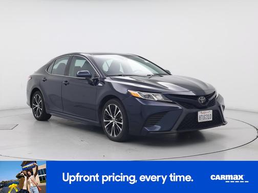 Blue 2020 Toyota Camry SE