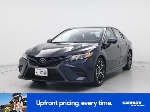 Blue 2020 Toyota Camry SE