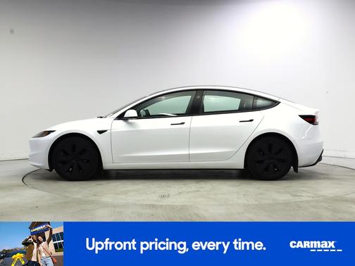White 2025 Tesla Model 3 Long Range