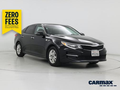 Black 2018 Kia Optima LX