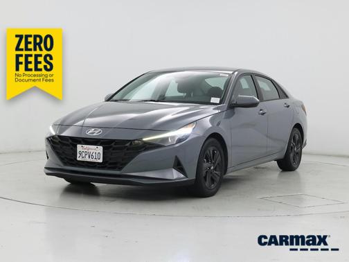 Gray 2023 Hyundai ELANTRA HEV Blue