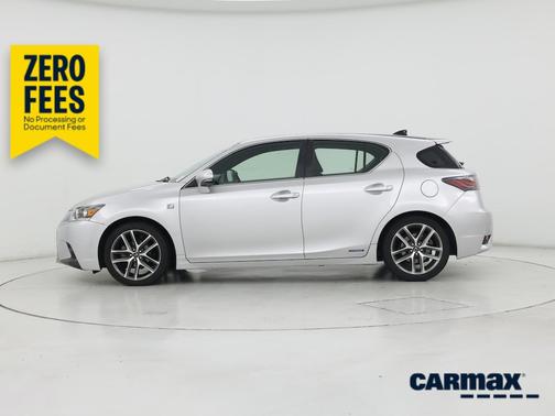 Silver 2015 Lexus CT 200h