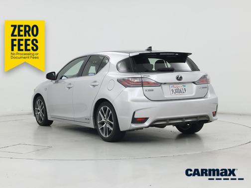 Silver 2015 Lexus CT 200h