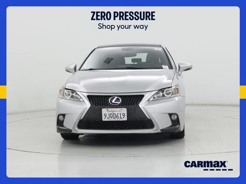 Silver 2015 Lexus CT 200h