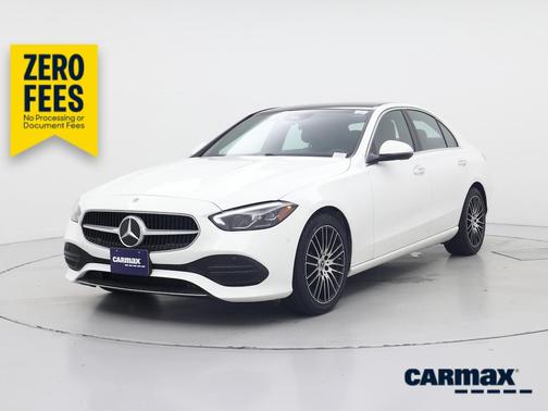 White 2024 Mercedes-Benz C-Class
