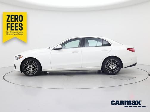 White 2024 Mercedes-Benz C-Class