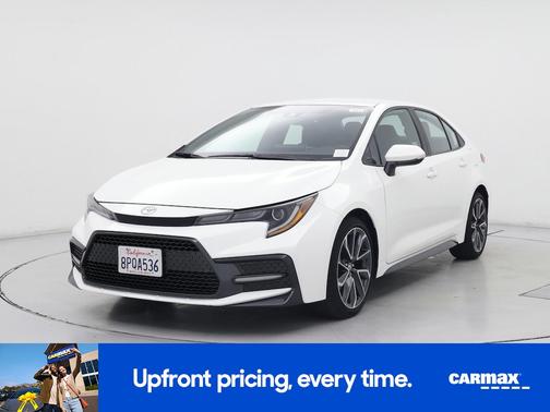White 2020 Toyota Corolla SE