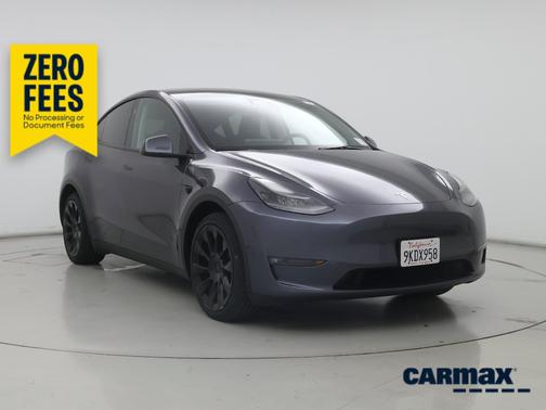 Gray 2023 Tesla Model Y Long Range