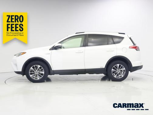 White 2017 Toyota RAV4 Hybrid XLE