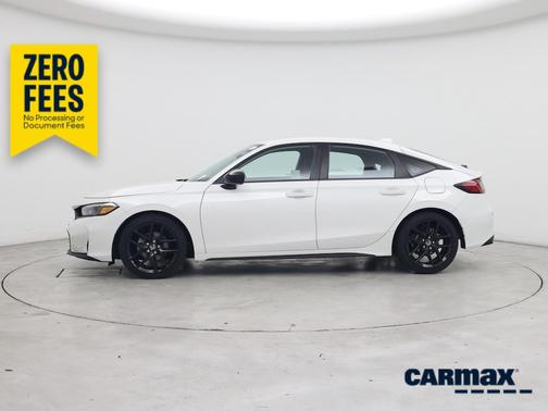 White 2025 Honda Civic Sport