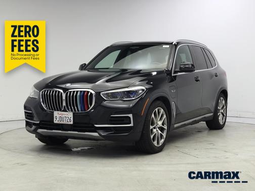 Black 2022 BMW X5 PHEV XDrive45e