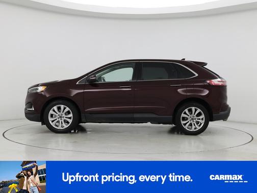 Purple 2019 Ford Edge Titanium