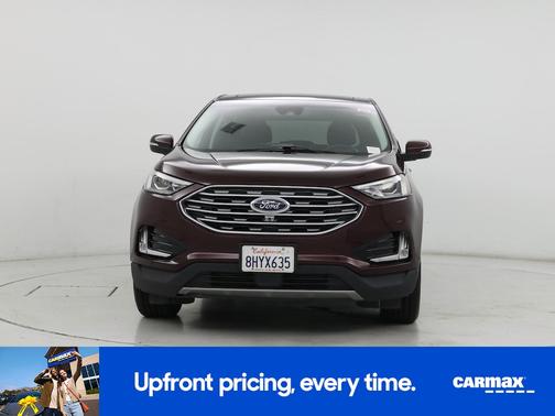 Purple 2019 Ford Edge Titanium