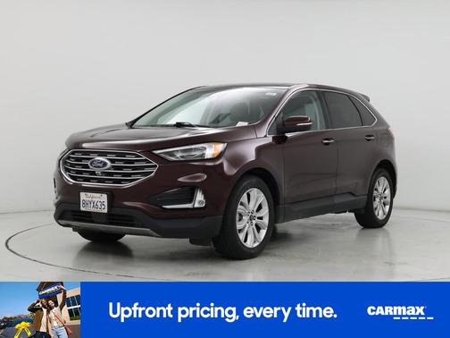 Purple 2019 Ford Edge Titanium