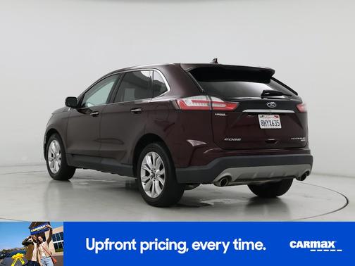 Purple 2019 Ford Edge Titanium