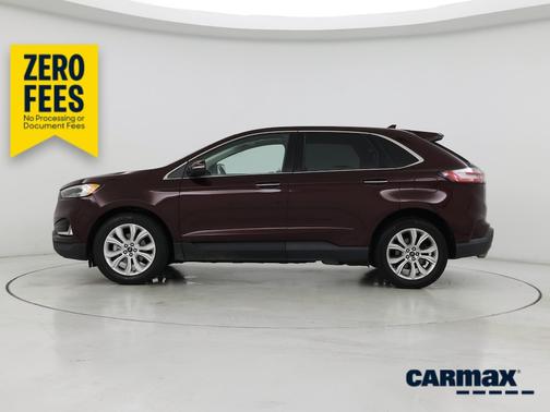 Purple 2019 Ford Edge Titanium