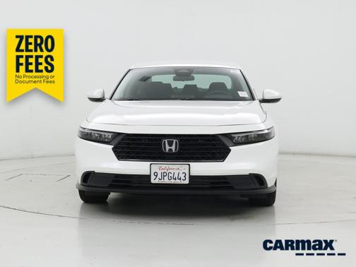 White 2023 Honda Accord LX